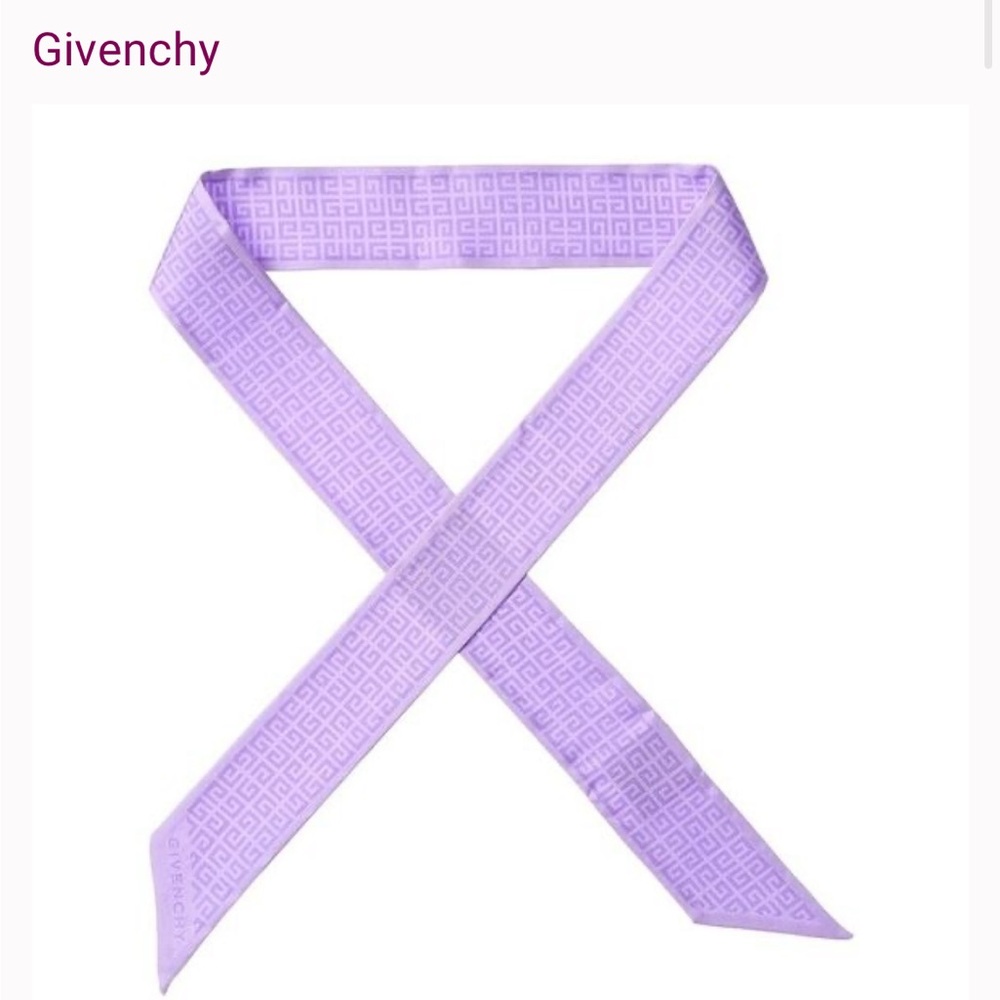 Givenchy Lavender Silk Wrap
